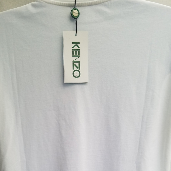 New Men's "KENZO PARIS" White Tee Shirt - Picture 5 of 5